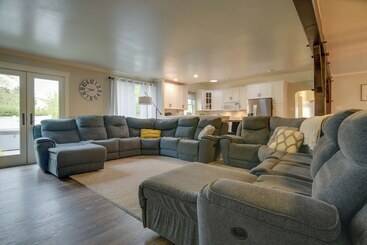 Сельский дом Family Home + Private Hot Tub On Susquehanna River