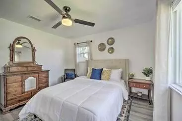 San Marcos Cottage W/ Large Private Backyard!