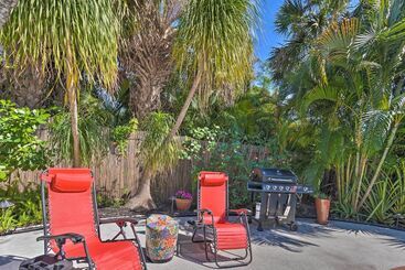 کلبه Tranquil West Palm Beach Getaway: Walk To Beach!