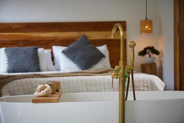 هتل آپارتمان Moderno Loft Con Acogedora Tina Y Hermosa Vista 1bdr