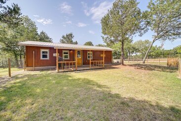 Hus på landet Lazy Bear Cabins 1 At Tuskahoma Near Sardis Lake!
