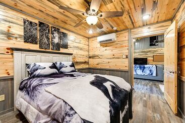 کلبه Pet Friendly Broken Bow Cabin Near Lukfata Creek!