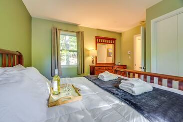 Kır Evi Forest View Poconos Cabin W/ Resort Amenities