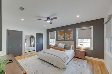 Сельский дом Family Friendly Austin House W/ Screened Porch!