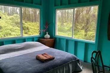 Pension Simple Rustic Studio Deluxe Bed In Tropical Fruits Garden