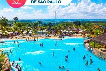 アパートホテル Thermas São Pedro Park Resort