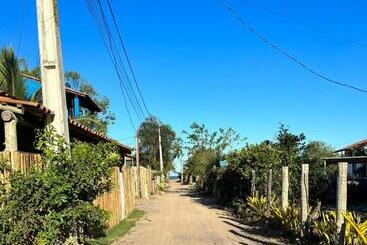 膳宿费 Suíte Hamãy Em Caraíva A 2 Minutos Da Praia!