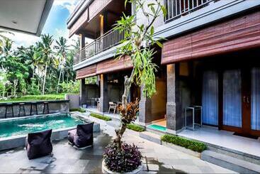 膳宿费 Harmony House: Just Built, 2 Min Ubud Center /2