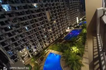 アパートホテル Luxury 1 Br Suite Near Naia