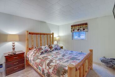 بيت ريفى Family Friendly Pocono Lake Cabin W/ Fire Pit!