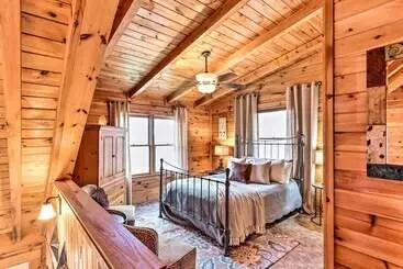 Mökkimajoitus Mnt View Cabin W/ Hot Tub Near Golf & Fishing