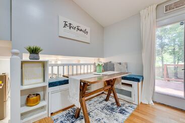 کلبه Smyrna Home W/ Deck & Patio: 17 Mi To Downtown Atl