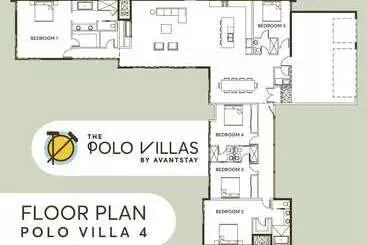 コテージ Polo Villa 4 By Avantstay Features Outdoor Kitchen, Pool, & Spa 260318 5 Bedrooms