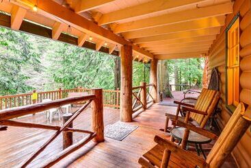 بيت ريفى Forested Minikahda Lodge W/ Hot Tub Near Mt Hood