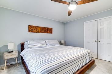 کلبه Peaceful Tobyhanna Home W/ Game Room & Fire Pit!