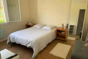 ベッドアンドブレックファースト Villa Des Palmiers, Chambre 2, Lit Double