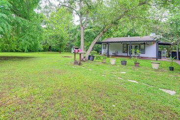 コテージ Quiet Family Home W/ Yard ~ 15 Mi To Galveston!