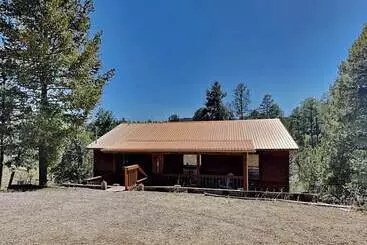 کلبه All Decked Out Ruidoso