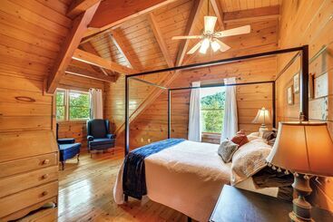 Сельский дом Scenic Getaway: Smoky Mountain Cabin, 4 Mi To Park