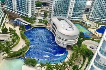 Aparthotel Azure Urban Resort South Paranaque Beach View Unit Newly Renovated Near Airport Near Sm Bicutan