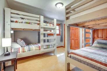 بيت ريفى Rhinelander Chain Of Lakes Home W/ River Dock!