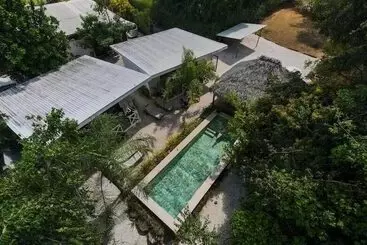 Aamiaismajoitus (B&B) Antema Lodge Secteur Tamarindo, Piscine, Yoga, Gym, Jungle Et Paix