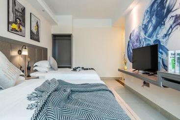 Otel Green Tree Inn Haikou Airpot Shuttle Bus Xiakan Station Shell