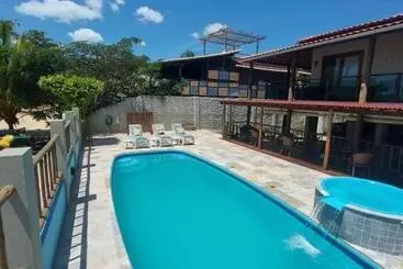 ペンション Pousada Pé Na Areia Gostoso
