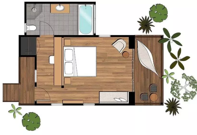 Отель Silky Oaks Lodge