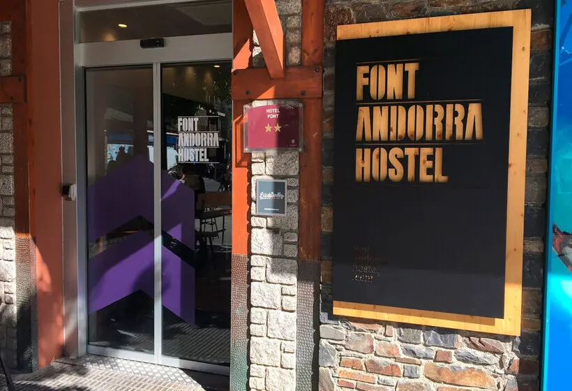 Font Andorra Hostel by Nexta