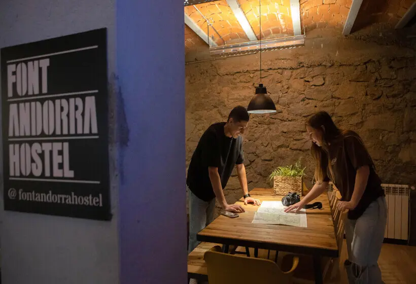 Font Andorra Hostel by Nexta