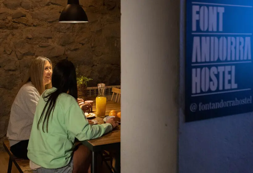 Font Andorra Hostel by Nexta