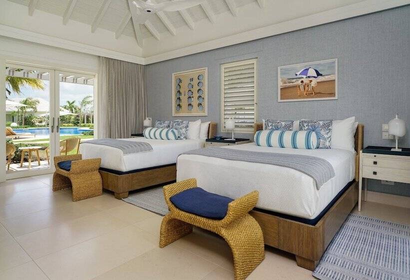 Lomakeskus Jumby Bay Island Oetker Collection