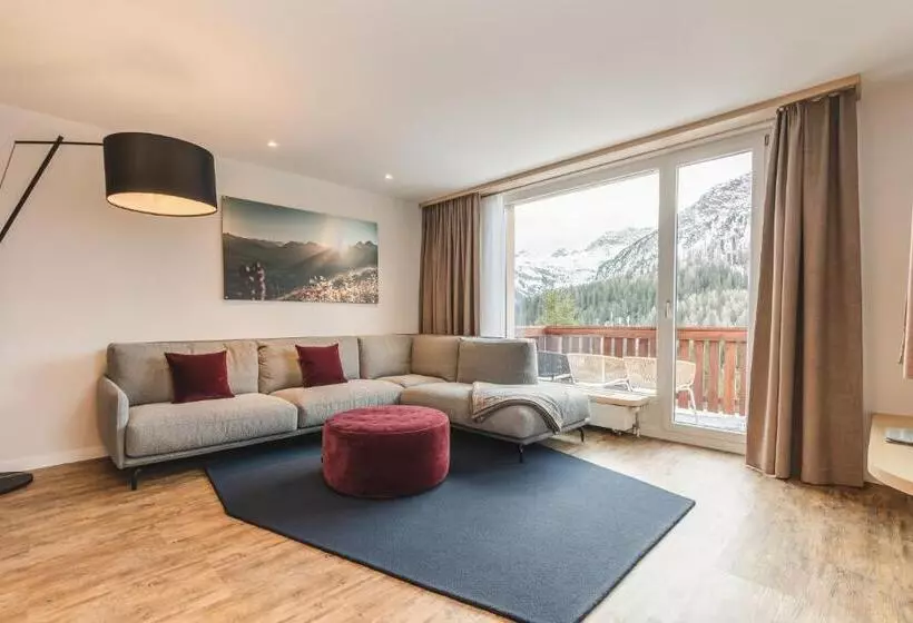 בית מלון כפרי Alpensonne Panoramazimmer & Restaurant