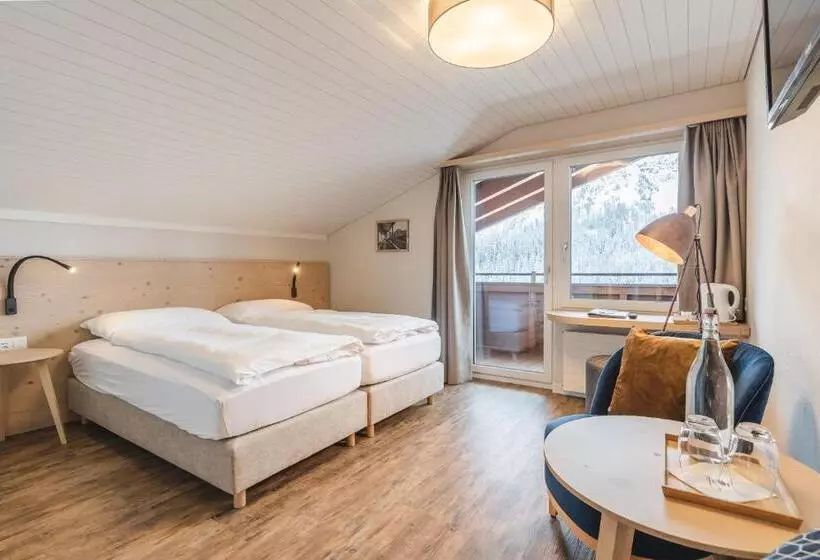 בית מלון כפרי Alpensonne Panoramazimmer & Restaurant