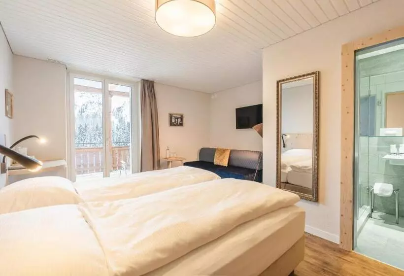 בית מלון כפרי Alpensonne Panoramazimmer & Restaurant