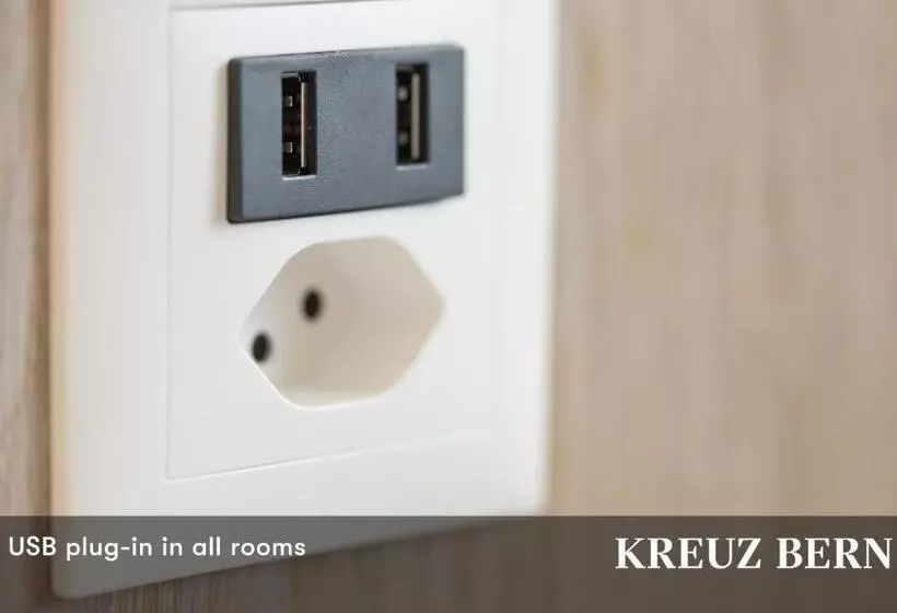 酒店 Kreuz Bern Modern City