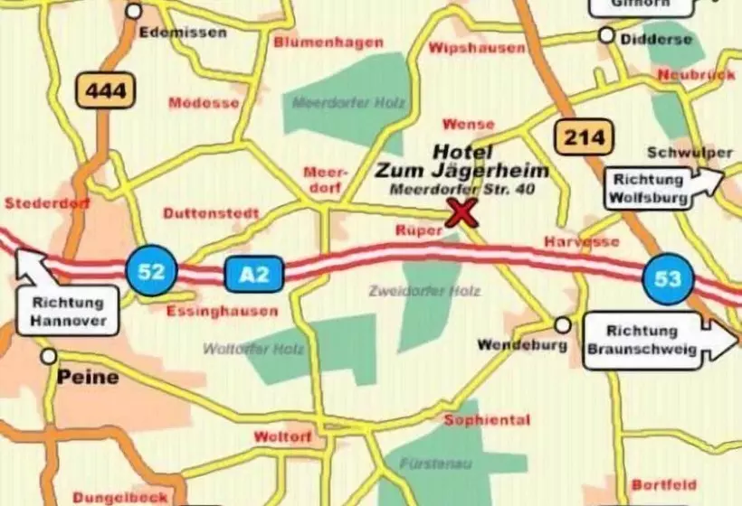 בית מלון כפרי Restaurant Zum Jägerheim