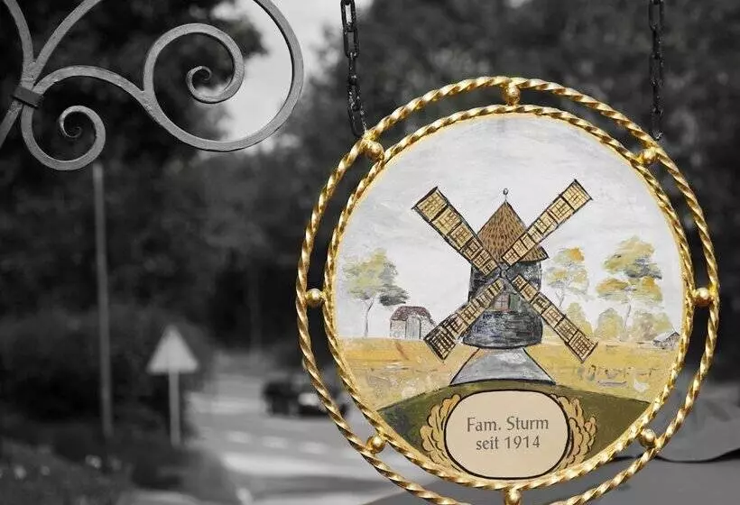 בית מלון כפרי Restaurant Zur Windmuhle