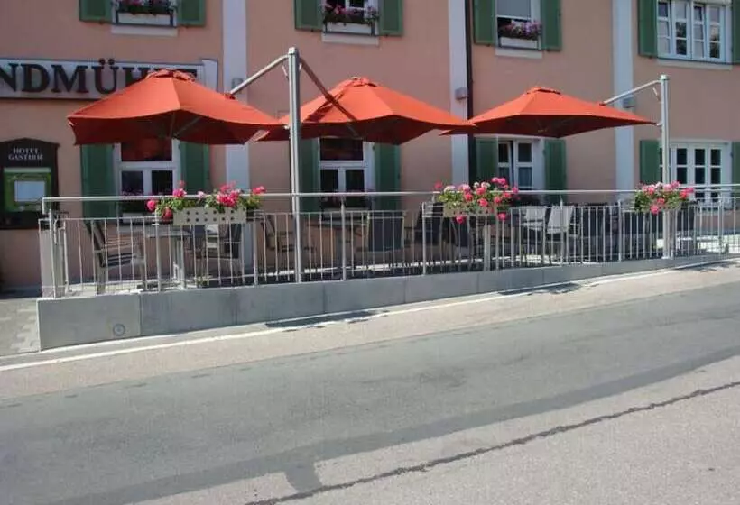 בית מלון כפרי Restaurant Zur Windmuhle