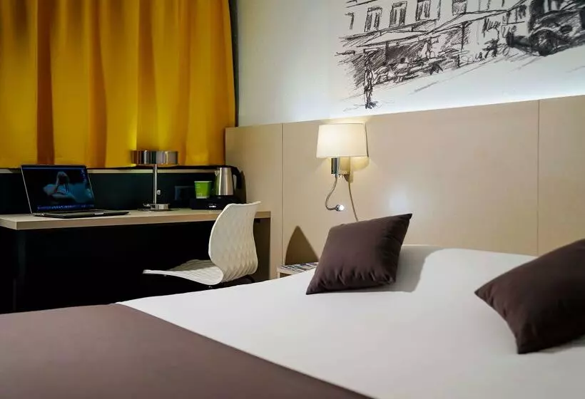 호텔 Hôtel Kyriad Lille Nord Roncq