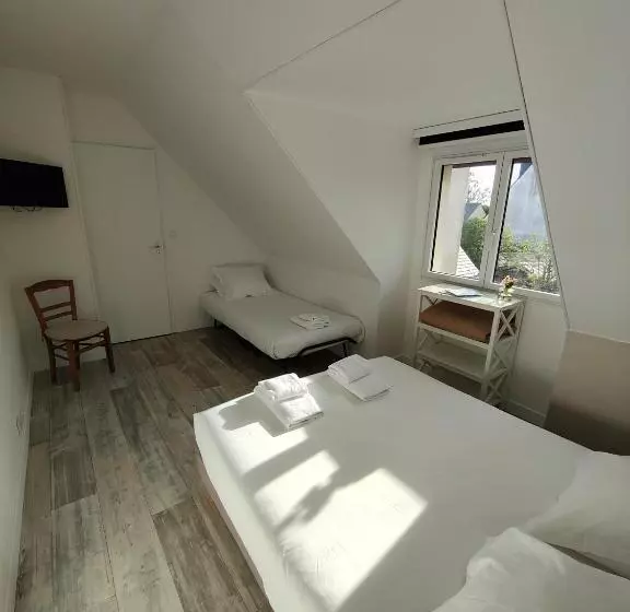 Отель Hôtel Restaurant La Voile Bleue