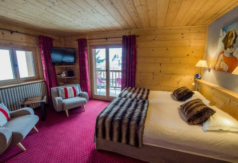 هتل Hôtel & Chalets Le Samovar