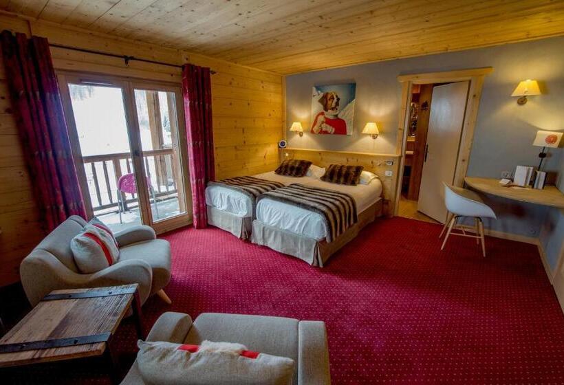 هتل Hôtel & Chalets Le Samovar