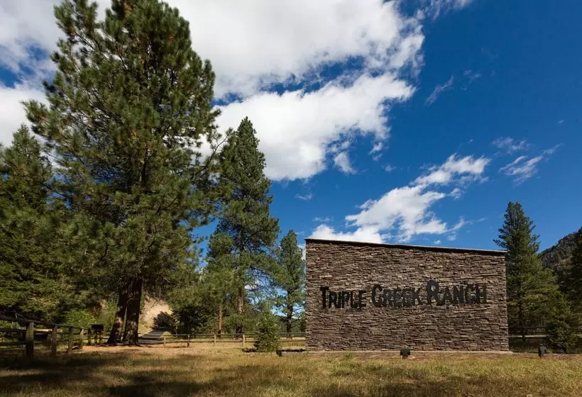 Отель Triple Creek Ranch