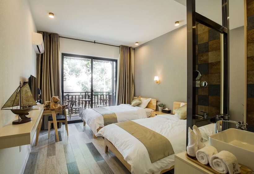 בית מלון כפרי Guilin Lakeside Yige