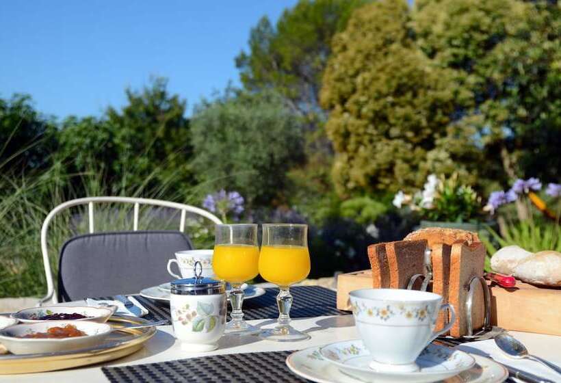 민박 La Bastide Des Enquèses