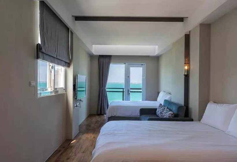 تختخواب و صبحانه Jia Xiang Lin Guan Hai Homestay