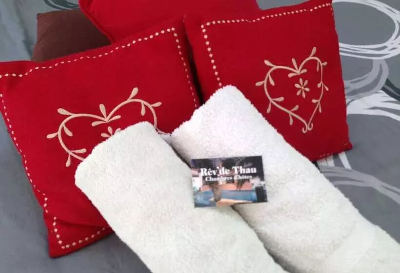 Aamiaismajoitus (B&B) Rêv De Thau