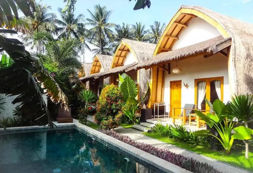 ベッドアンドブレックファースト Teras Lombok Bungalow